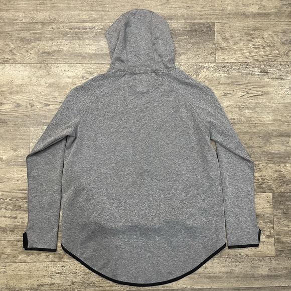 Nike Sportswear Tech Fleece Full Zip Cape Grey Women's Hoodie Size LG NWT - Picture 2 of 5